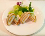 はんぺんの燻製のトロけるチーズ焼き作り方4写真