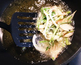 さつまいもの茎と玉ねぎのかき揚げ作り方5写真