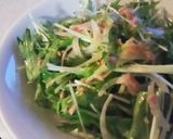 水菜とツナのオリーブ油サラダ作り方4写真