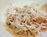 ５分で簡単♪ささみのキムチあえ♪作り方3写真