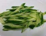 油揚げときゅうりのサラダ ゆず風味作り方2写真