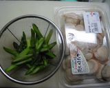 ほたてとアスパラのオイマヨ炒め作り方1写真