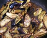 なすと納豆の甘辛にんにく炒め作り方3写真