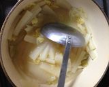 今日はリメイク味噌汁がミルクスープスパに作り方1写真