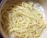 今日はリメイク味噌汁がミルクスープスパに作り方3写真