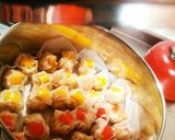 お弁当に♪簡単☆彩り☆パプリカシュウマイ作り方5写真