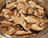 新米で♪生しいたけと油揚げの炊込みご飯作り方6写真