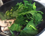豚肉と卵とほうれん草の中華炒め作り方5写真