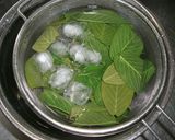 桜の葉の塩漬け作り方3写真