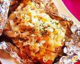 超簡単！明太子と納豆と大葉の和風パスタ♡作り方4写真