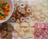 ちくわの豆乳チャウダー作り方1写真