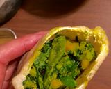カボチャとひじきのキンチャク焼き作り方4写真