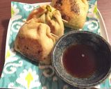 カボチャとひじきのキンチャク焼き作り方6写真