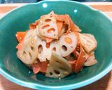 蓮根と人参のきんぴら作り方8写真