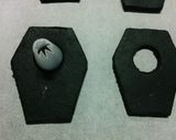 ハロウィン★おばけとドクロの棺桶クッキー作り方5写真