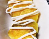 さつまいもマヨ焼き作り方3写真