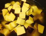 簡単♬冷めても美味な甘い薩摩芋ごはん作り方4写真