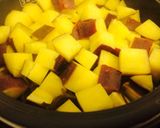簡単♬冷めても美味な甘い薩摩芋ごはん作り方5写真