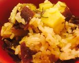 簡単♬冷めても美味な甘い薩摩芋ごはん作り方7写真