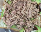 朝食に♡アボカドツナホットサンド作り方2写真