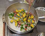 ソーセージとレンズ豆のスープ作り方6写真