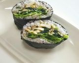 トリ肉とほうれん草のカレー風味おにぎらず作り方10写真