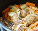 こってり美味♪豚の豆腐巻き照り焼き作り方4写真