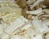 きのこいっぱいどーん丼!作り方1写真