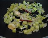 夏野菜と魚介のパスタ作り方3写真