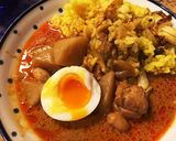 ホタテとしめじのターメリックライス作り方4写真