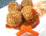 簡単★ライスコロッケ（油不使用）作り方4写真