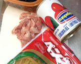 ペンネとホールトマトでワンポットパスタ作り方1写真