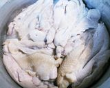 蒸し鶏(塩味)作り方6写真