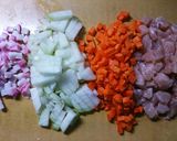 “給食の”いり豆腐作り方1写真