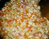 “給食の”いり豆腐作り方4写真