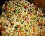 “給食の”いり豆腐作り方5写真