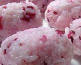 春色☆牛肉巻きおにぎり作り方1写真