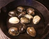スキレットで簡単アサリの酒蒸し♪作り方3写真