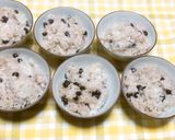 レンジでお赤飯(「お赤飯の素」で簡単に）作り方6写真