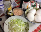 節約中華？ツナ玉の甘酢あん作り方1写真