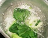 小松菜,長ネギ,大根,豆腐のお味噌汁作り方7写真