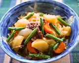 簡単☆フライパンde基本の肉じゃが作り方8写真