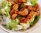 余った唐揚げを使って丼作り方3写真