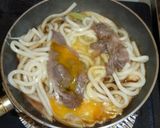 すき焼きうどん作り方5写真