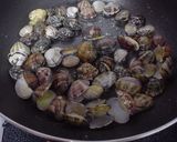 大葉にんにく醤油DEあさりバター飯作り方3写真