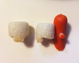 簡単 キャラ弁 おかず ちくわタコ星人④作り方6写真
