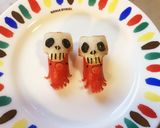 簡単 キャラ弁 おかず ちくわタコ星人④作り方9写真