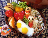 簡単 キャラ弁 おかず ちくわタコ星人④作り方10写真