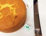 簡単！スポンジを綺麗にスライスする方法☆作り方1写真