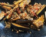 茄子 挽肉 トマトで簡単トマトソース炒め作り方4写真